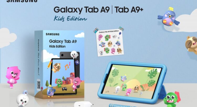Tablet Samsung Galaxy Tab A9 Kids Turun Harga, Kini Hadir dengan Aksesori Edukatif dan Casing Aman