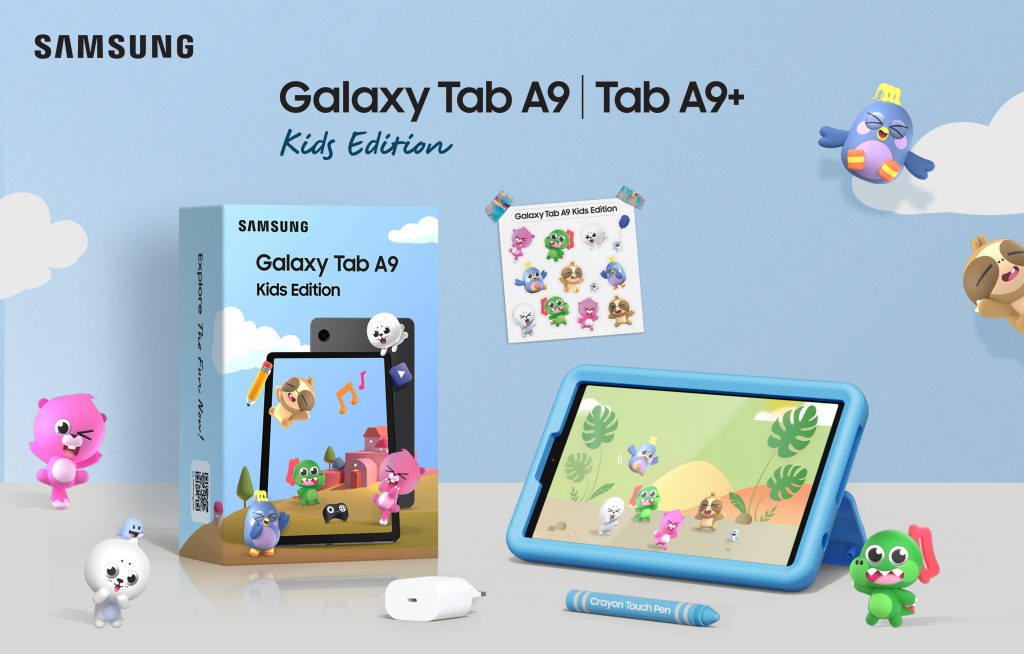 Tablet Samsung Galaxy Tab A9 Kids Turun Harga, Kini Hadir dengan Aksesori Edukatif dan Casing Aman