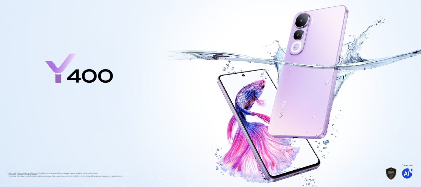 Vivo Y400 Akhirnya Resmi Hadir di Indonesia