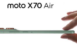 Kemunculan Moto X70 Air: Motorola Tantang Pasar HP Tipis