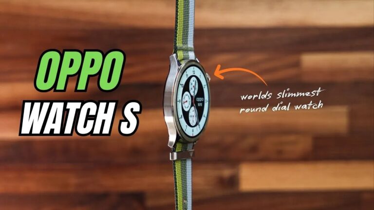 Oppo Resmikan Smartwatch Ultra Tipis: Oppo Watch S