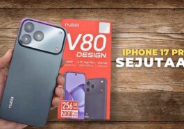 Nubia V80 Design: Ponsel Bergaya Flagship dengan Sentuhan AI dan Kamera Mirip iPhone 17 Pro