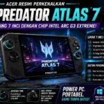 Acer Predator Atlas 7 Meluncur, Handheld Gaming Ringkas Bertenaga Intel Arc