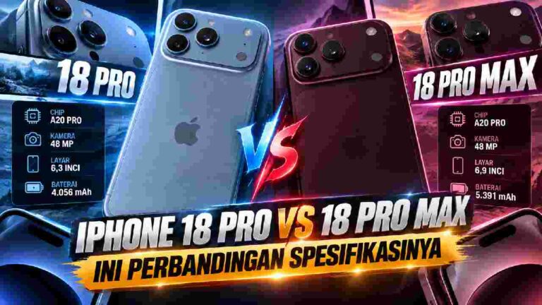 iPhone 18 Pro Vs 18 Pro Max: Ini Perbandingan Spesifikasinya
