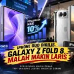 iPhone Duo Resmi Hadir, Galaxy Z Fold 8 Justru Makin Laris