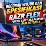 Bocoran Motorola Razr Flex, Ponsel Lipat ala Paspor dengan Spesifikasi Premium