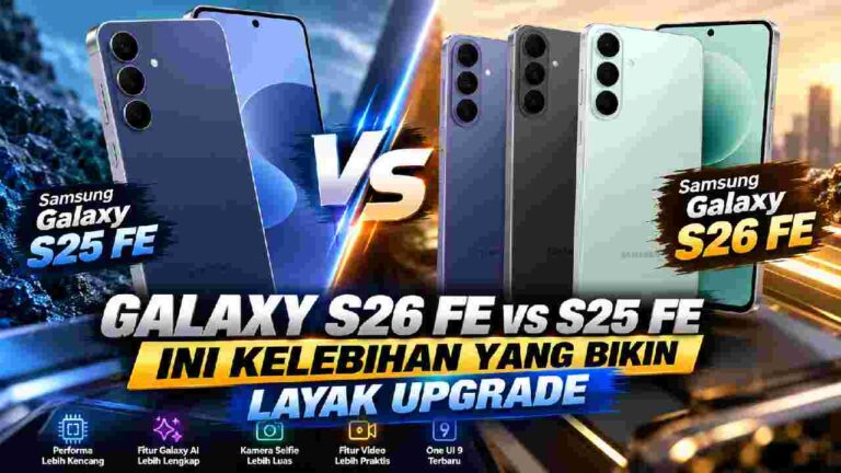 Galaxy S26 FE vs S25 FE, Upgrade Besar Hadir Lewat AI dan Performa