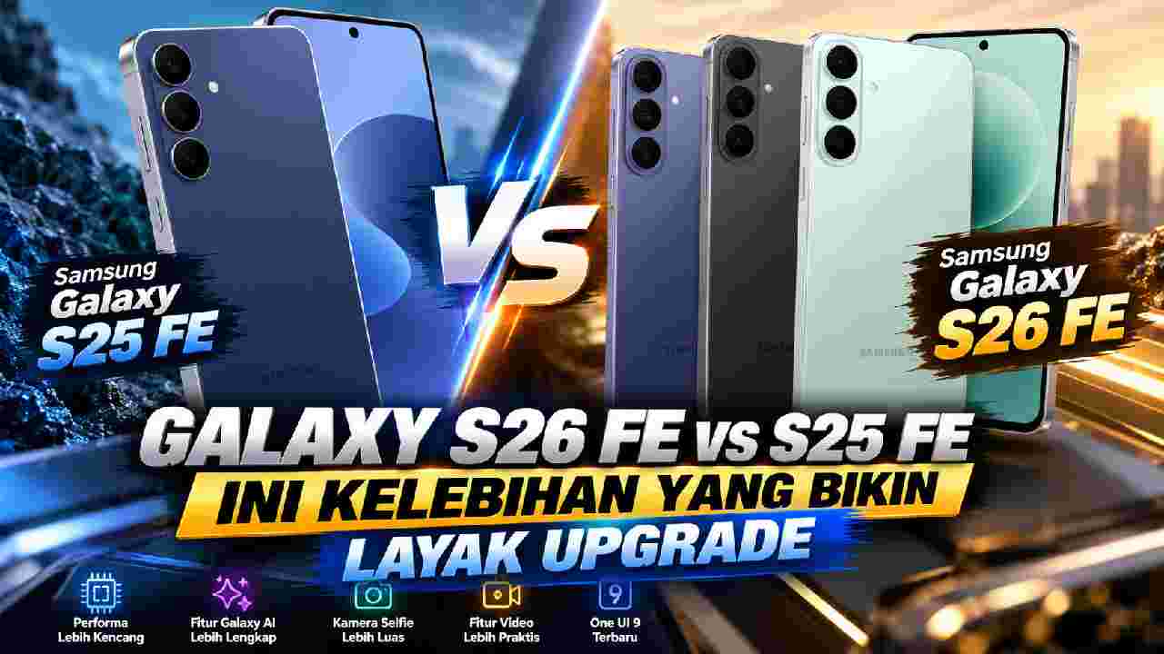 Galaxy S26 FE vs S25 FE, Upgrade Besar Hadir Lewat AI dan Performa