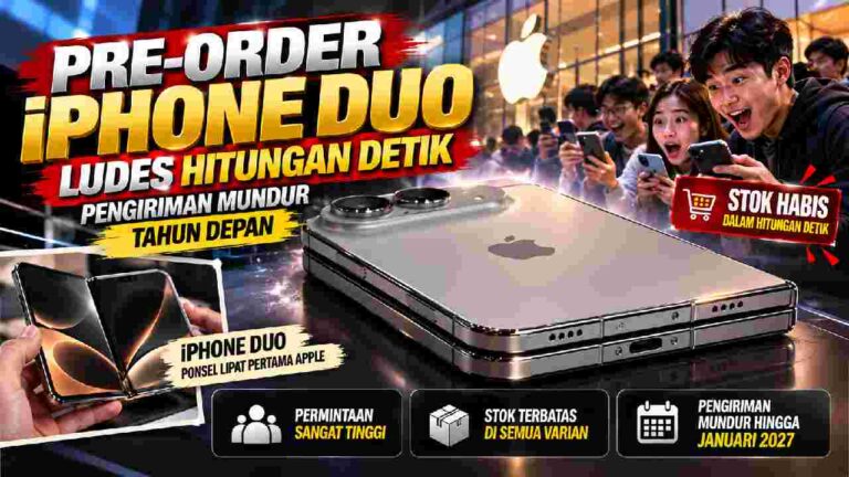 Pre-order iPhone Duo Ludes Seketika, Pengiriman Mundur hingga 2027